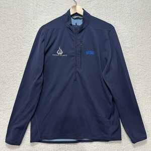 Stio Gannett Peak 1/2 Zip Pullover Fleece Chicago‎ Atlantic Embroidered Size XL